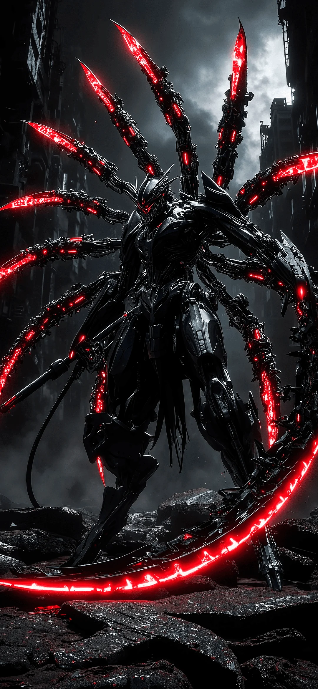 Black robot wallpapers