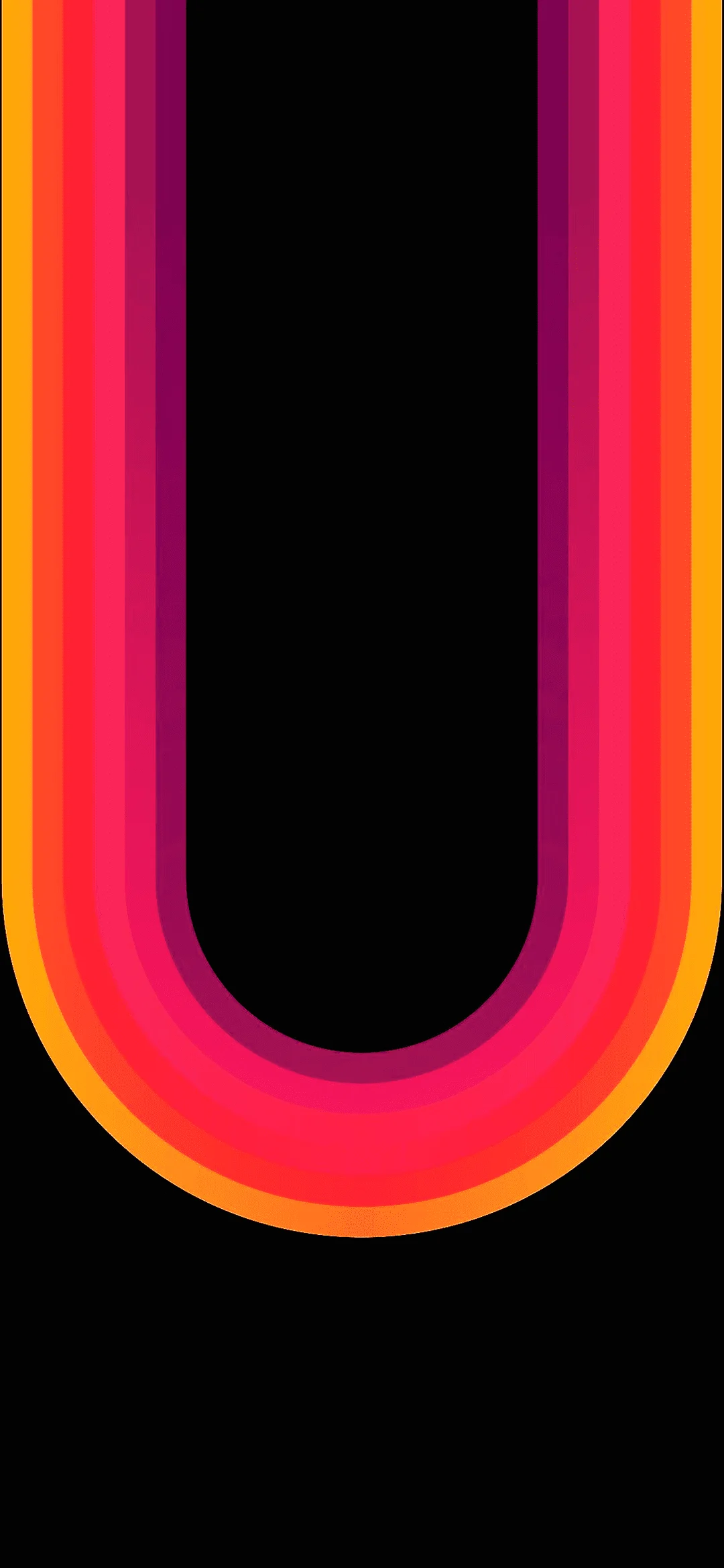 Abstractions orange pink red color