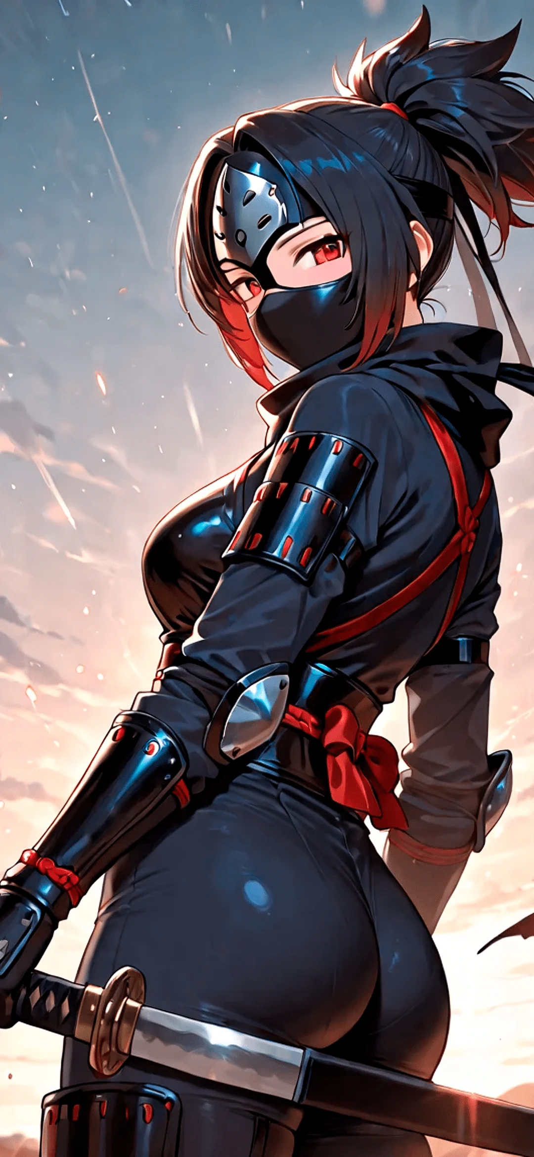 Anime ninja girl wallpaper