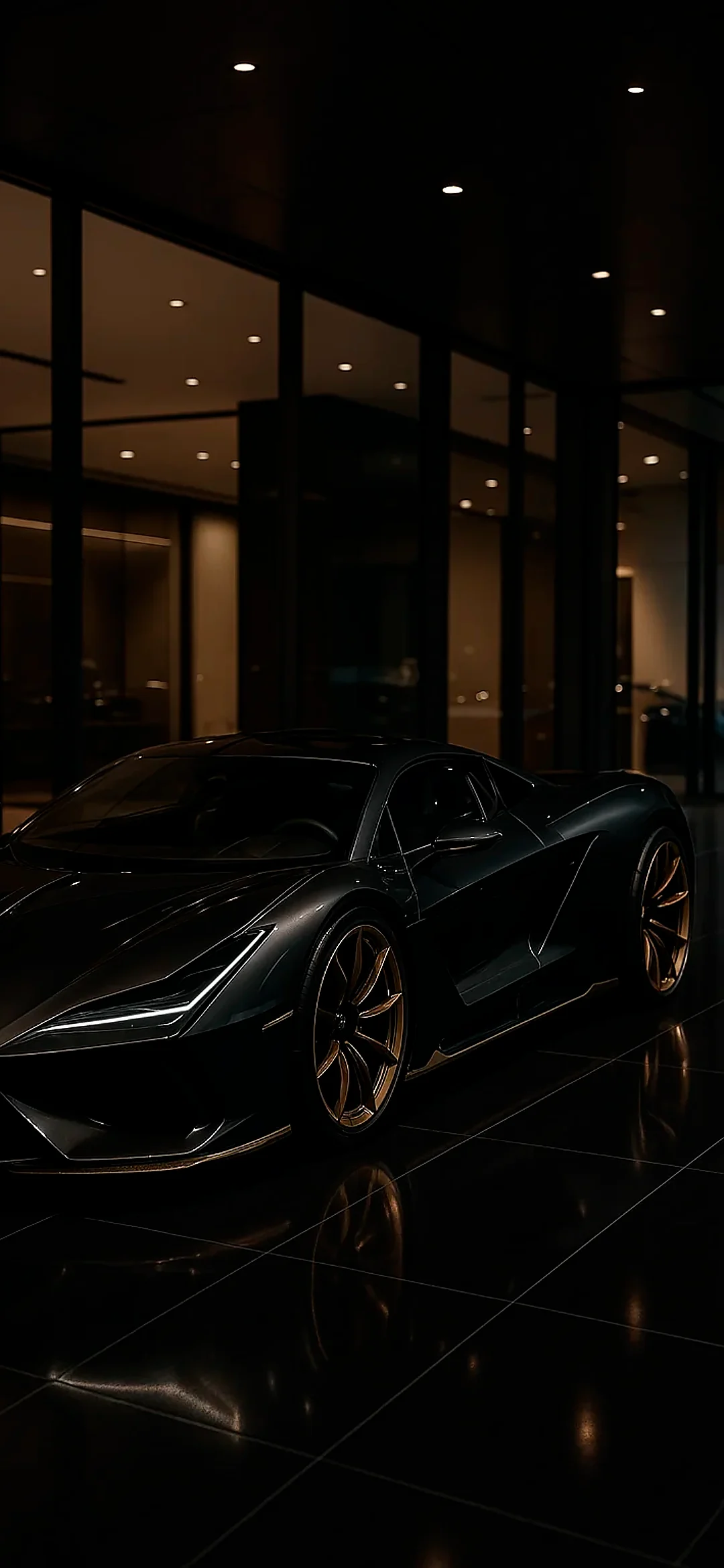 Black Lamborghini, Black Lamborghini wallpaper