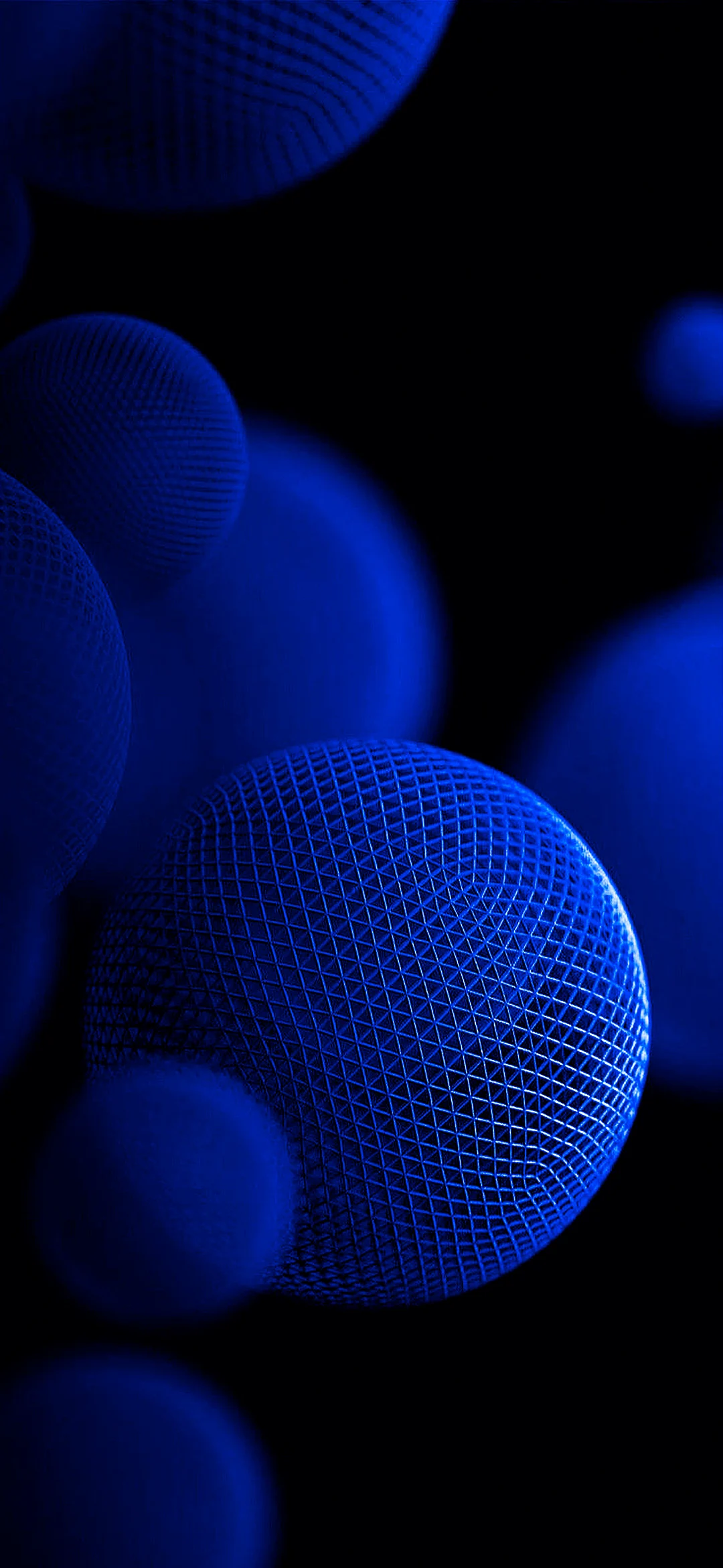 Blue balls wallpaper HD / 4K