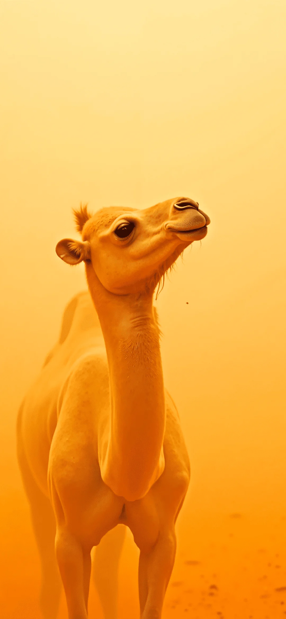 Desert camel wallpaper