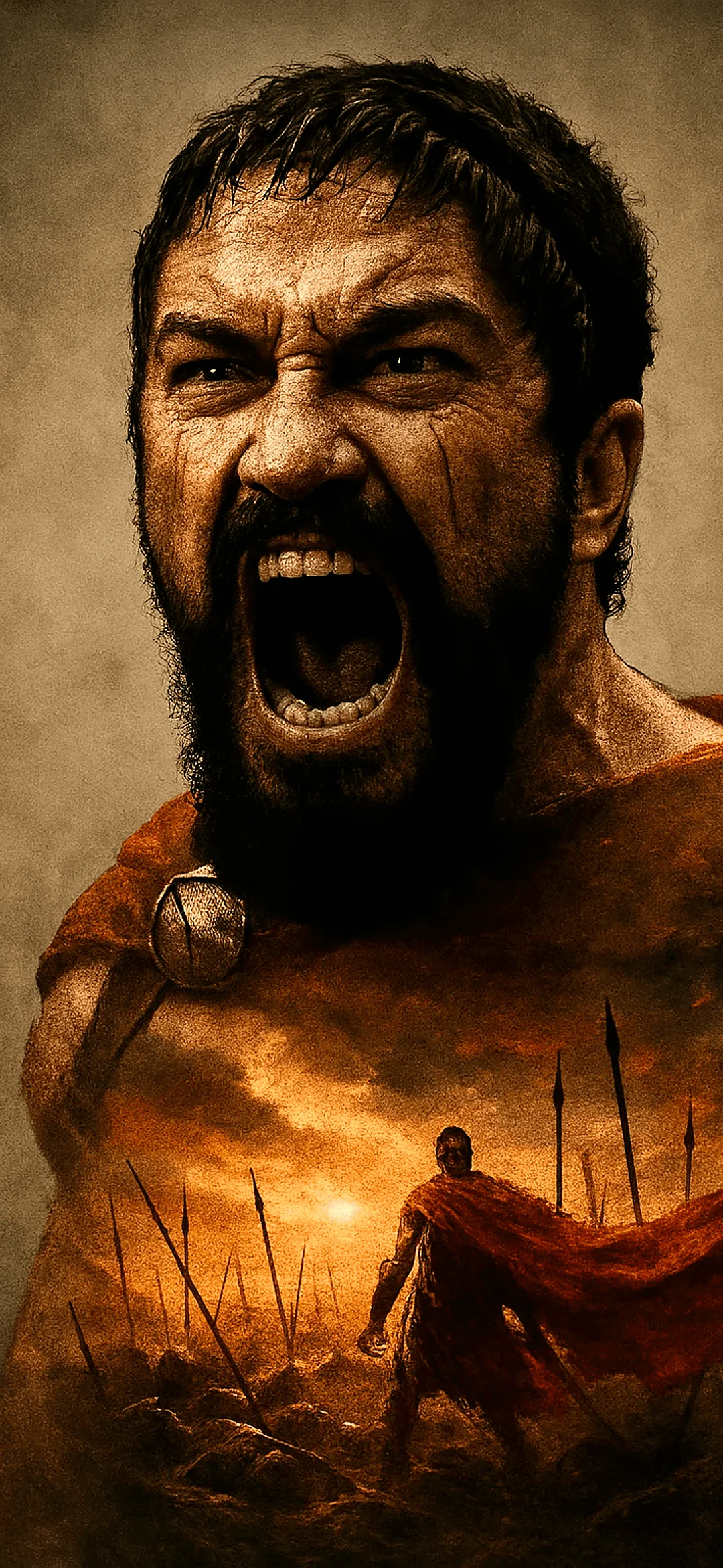 Leonid - king of the Spartans