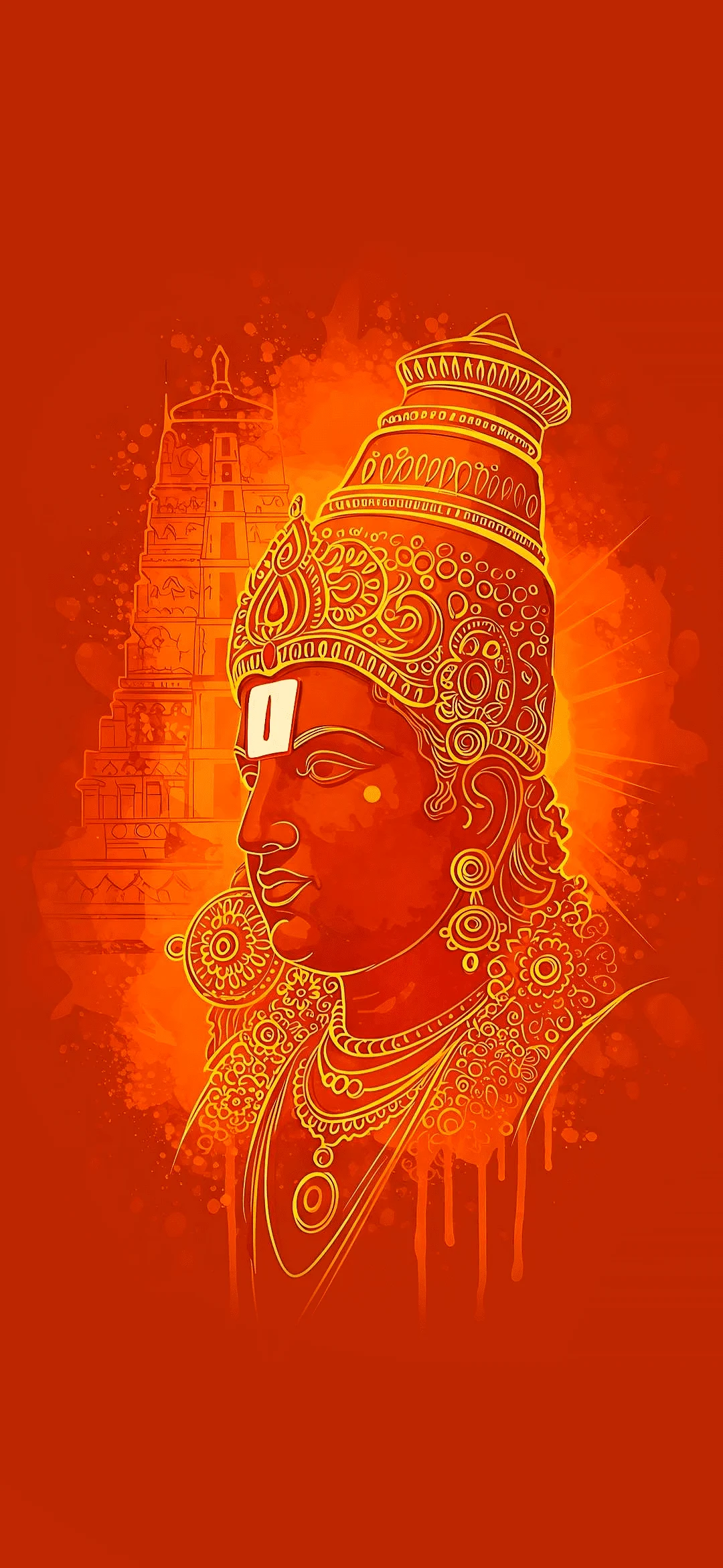 Lord Venkateshwara wallpaper in HD – Tirupati Balaji temple divine background