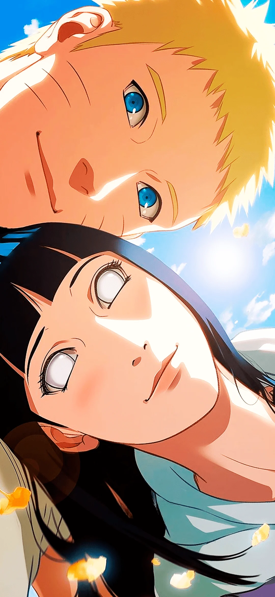 Naruto with Hinata wallpaper in HD – anime couple romantic background