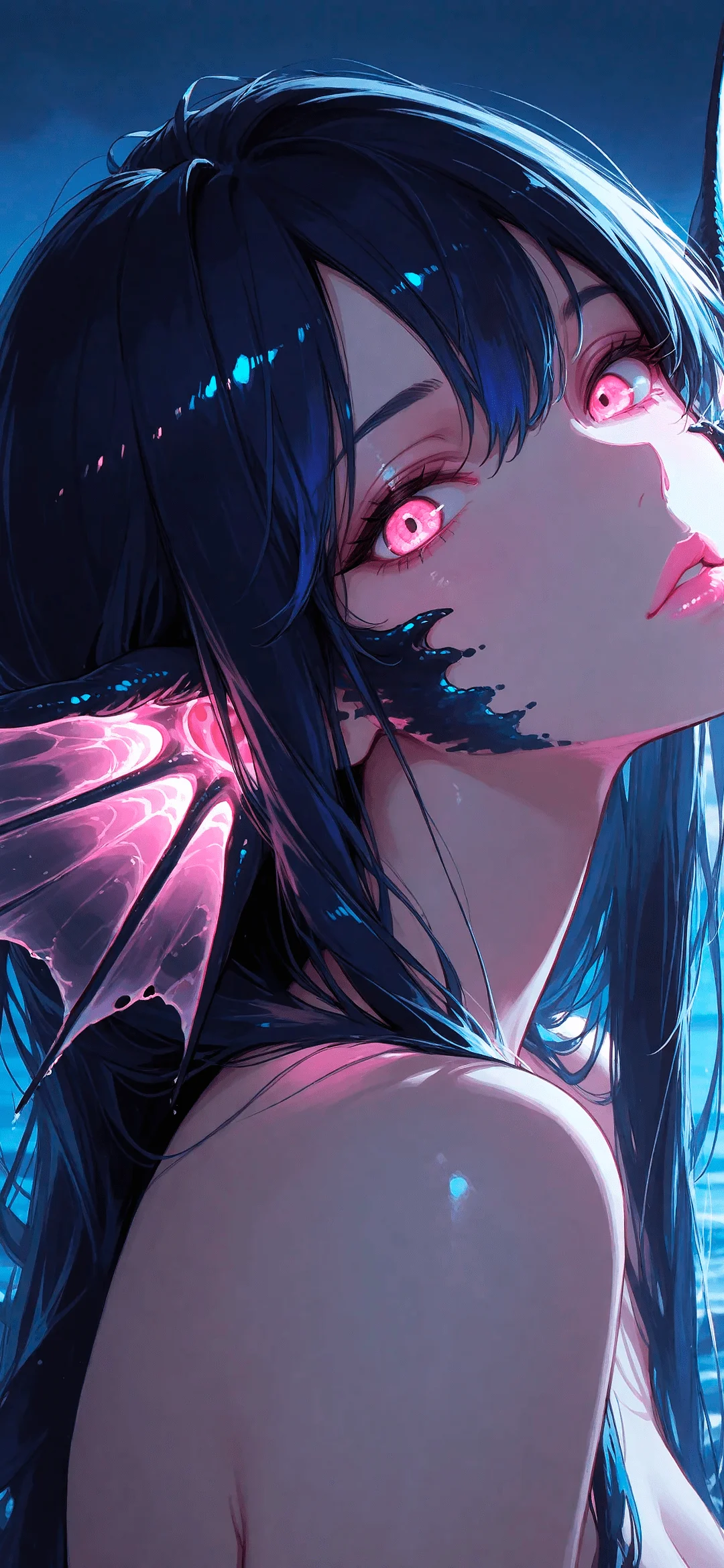 Portrait anime girl Naga