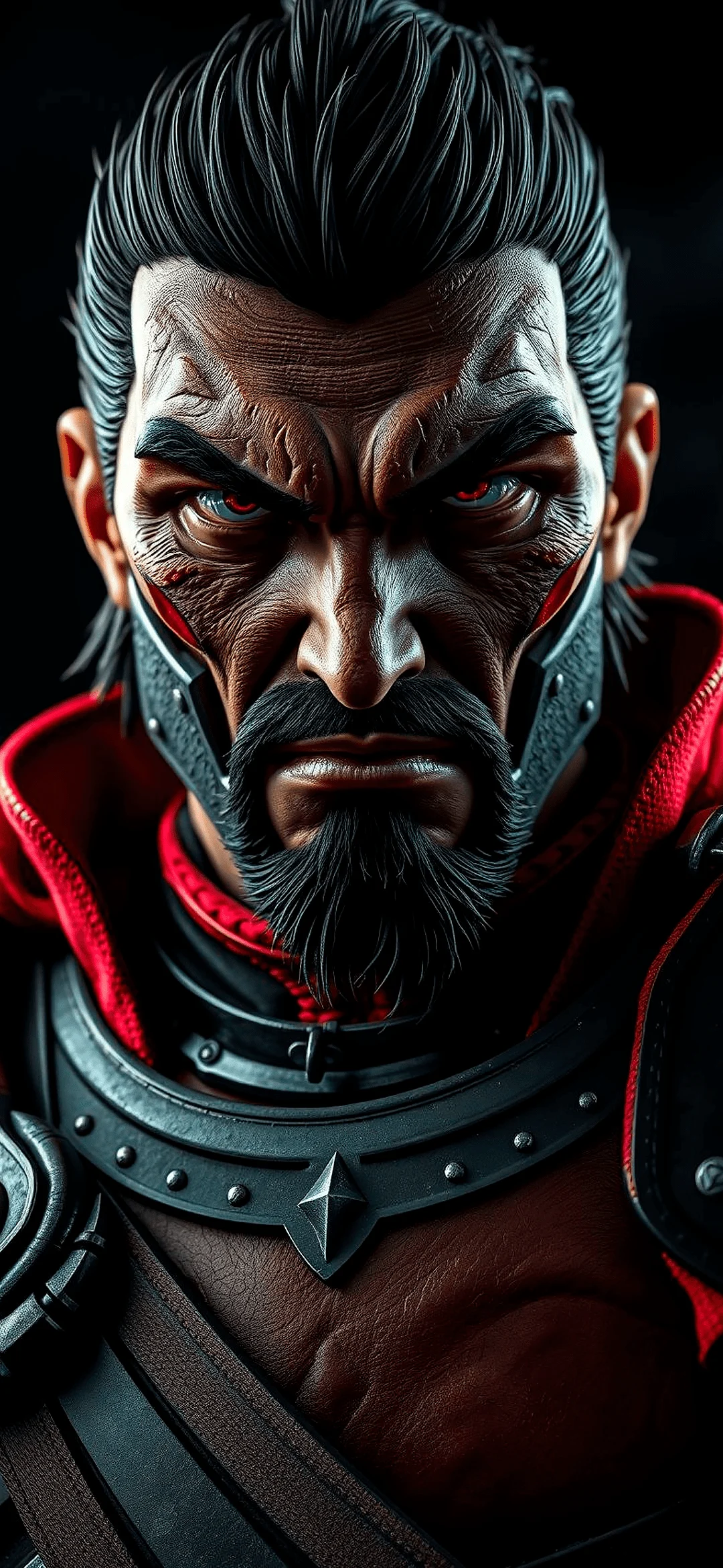 Portrait of a warrior wallpaper