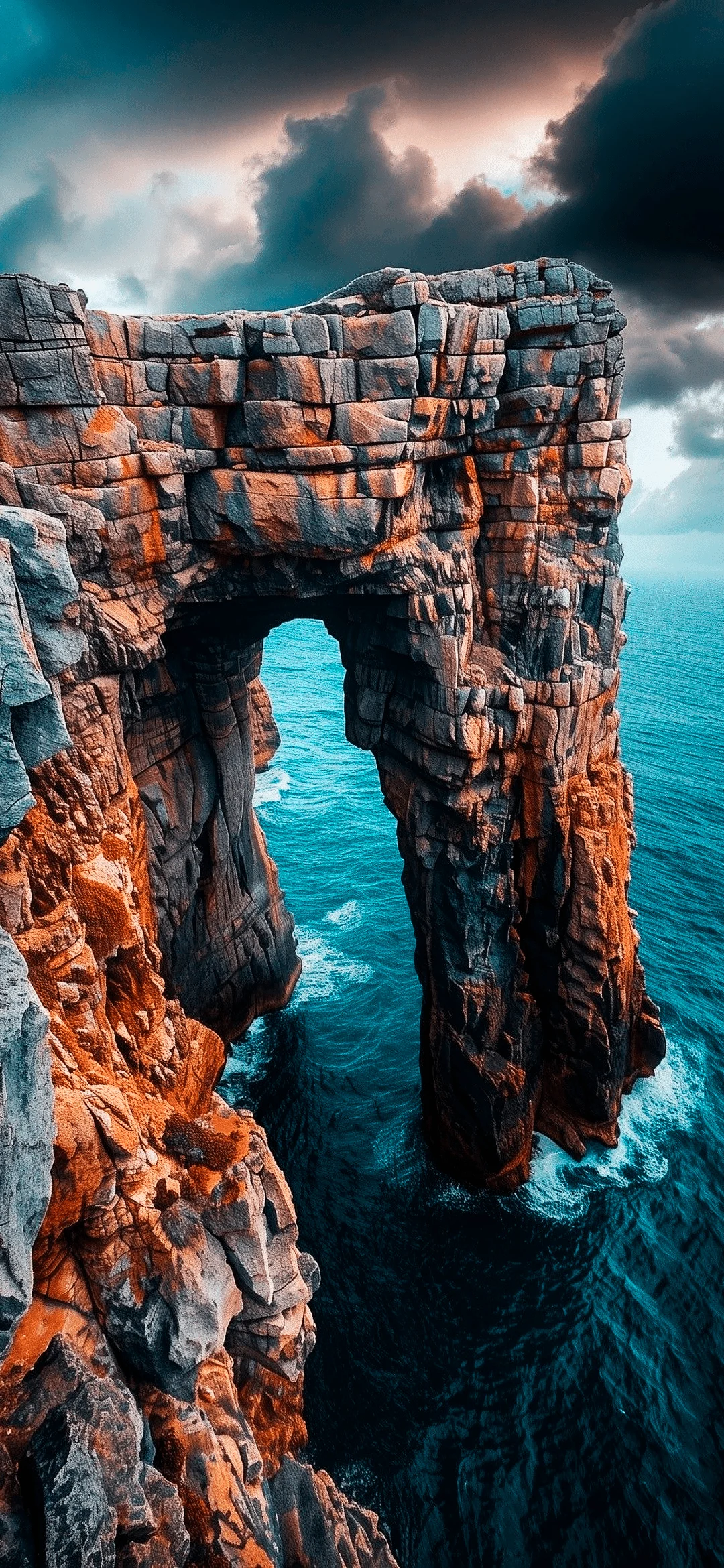 Mountain in the ocean, Mountain in the ocean wallpaper