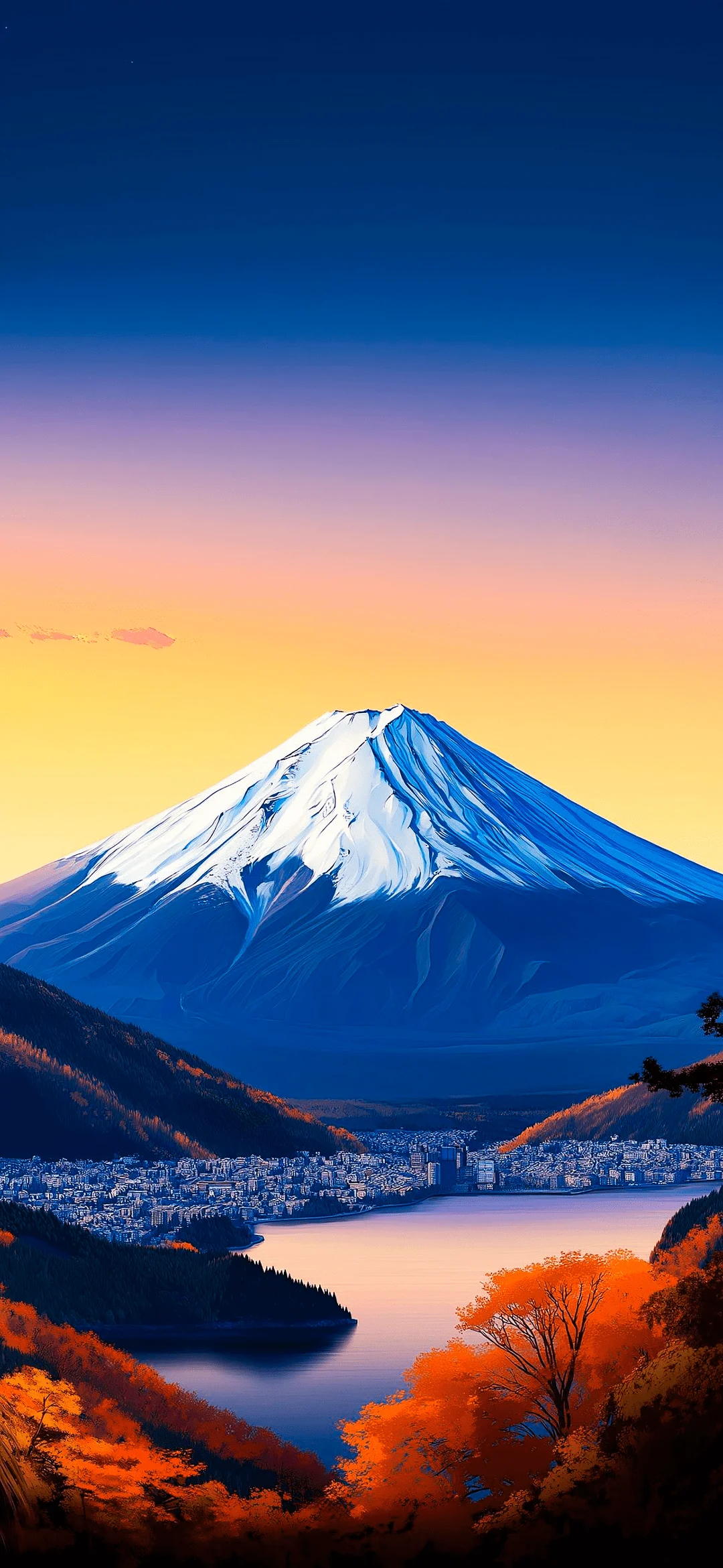 Mountain landscape wallpaper, Mountain landscape