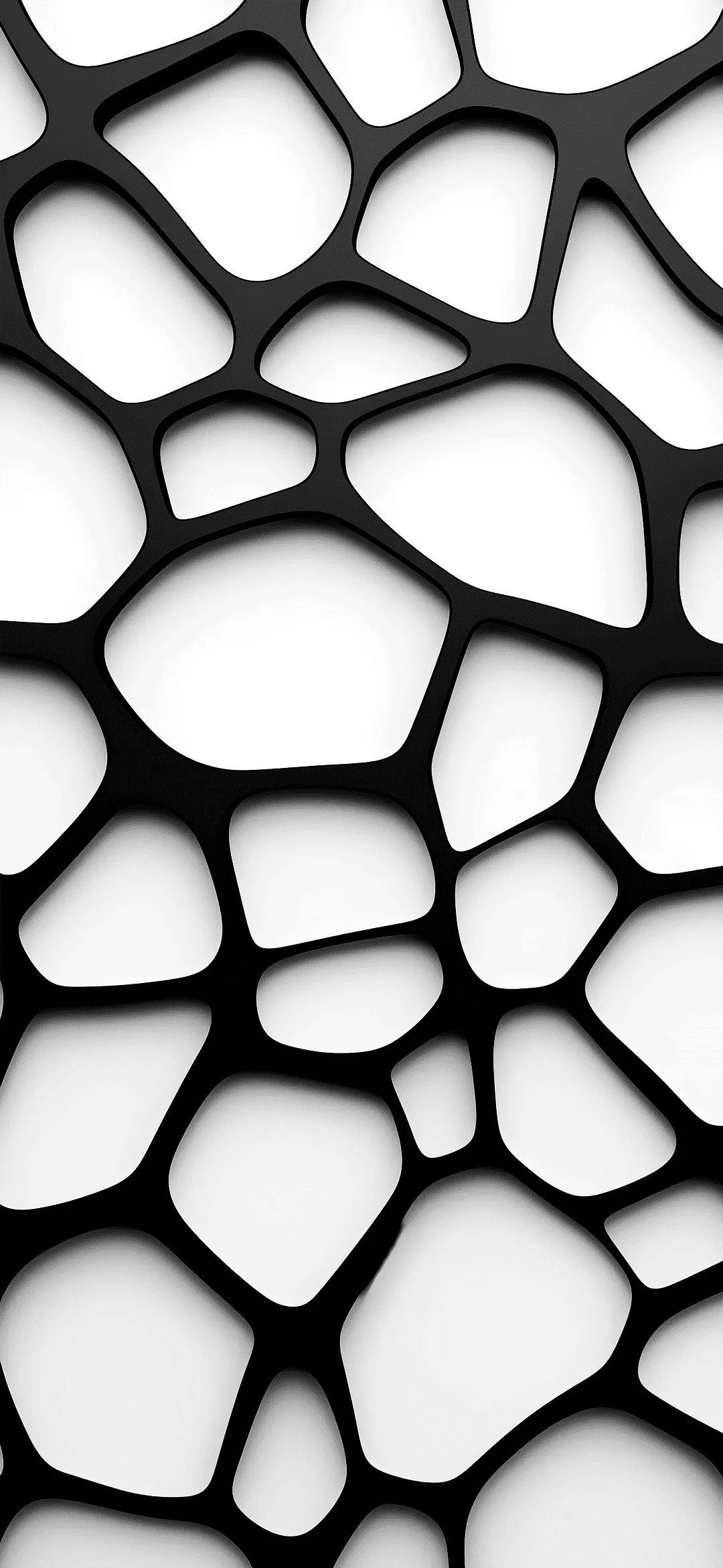 White and black abstraction