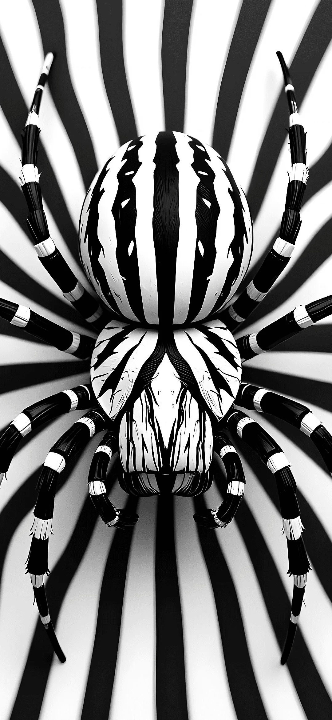 Black white spider wallpapers