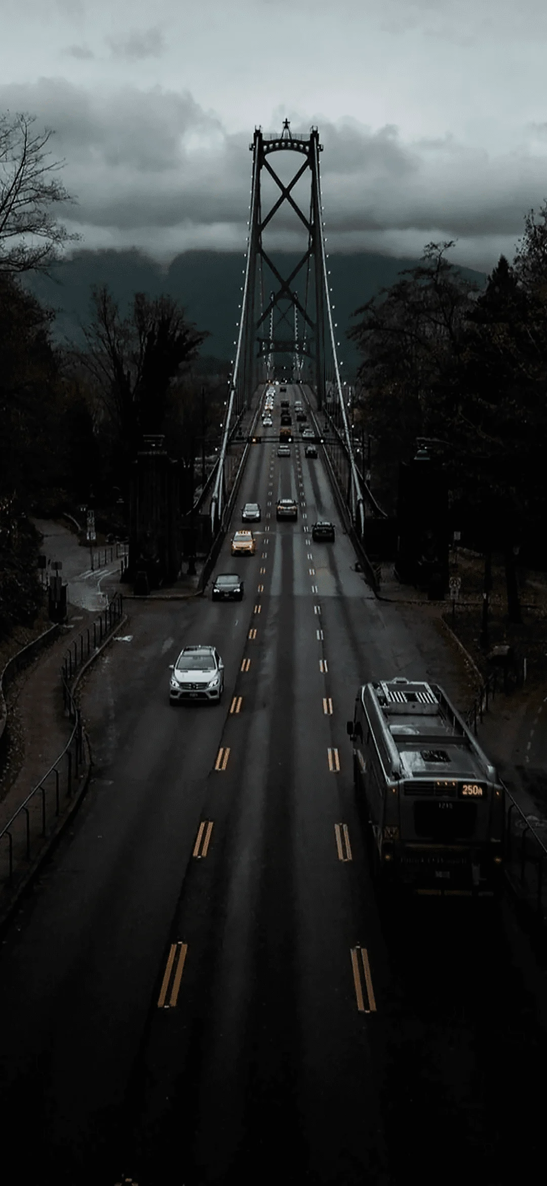 Depth effect wallpapers road car, Depth Effect Wallpapers