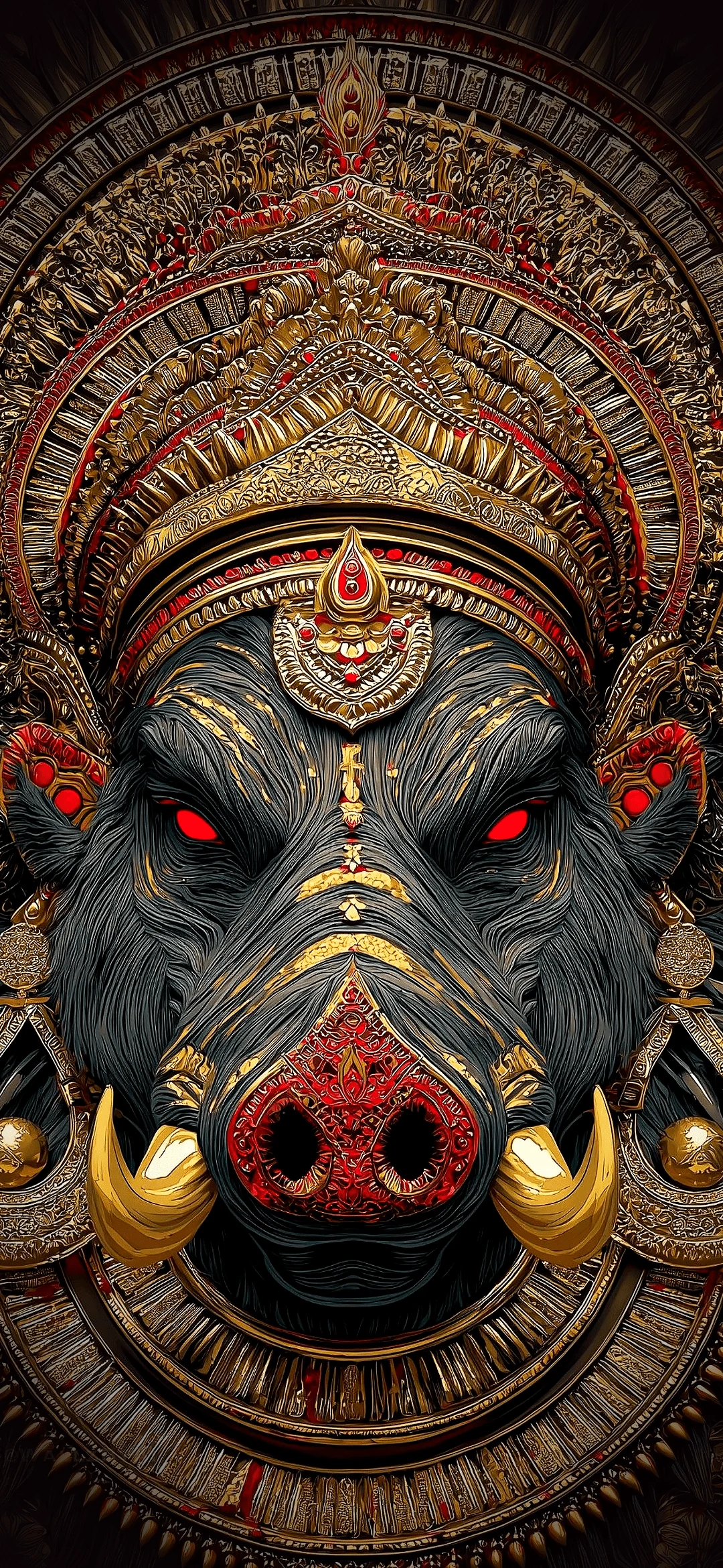 lord varaha wallpaper hd – hindu god avatar art background