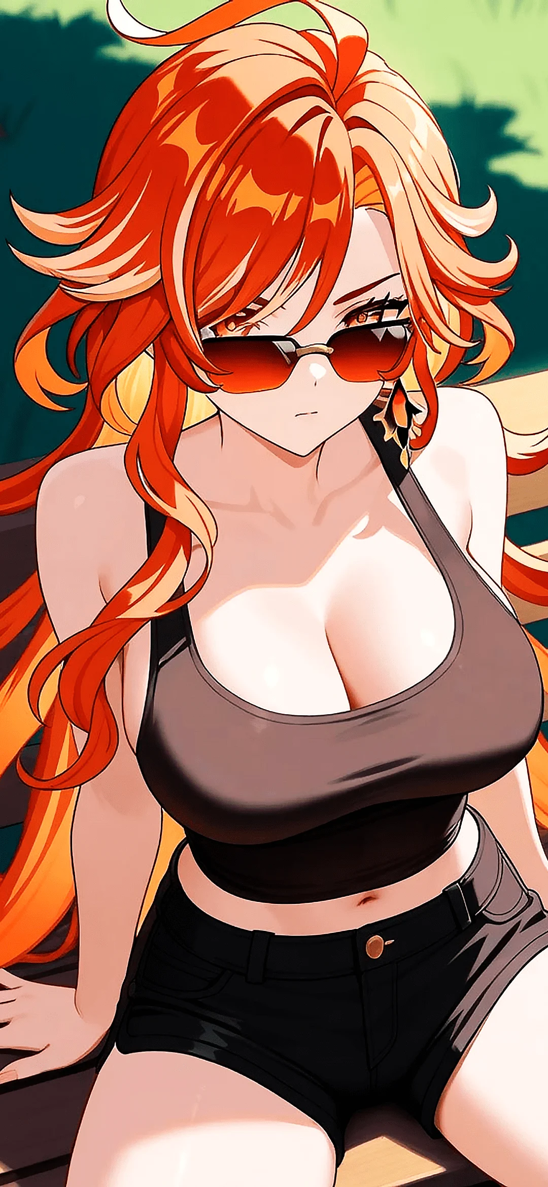 mavuika genshin impact wallpaper hd – anime game art background