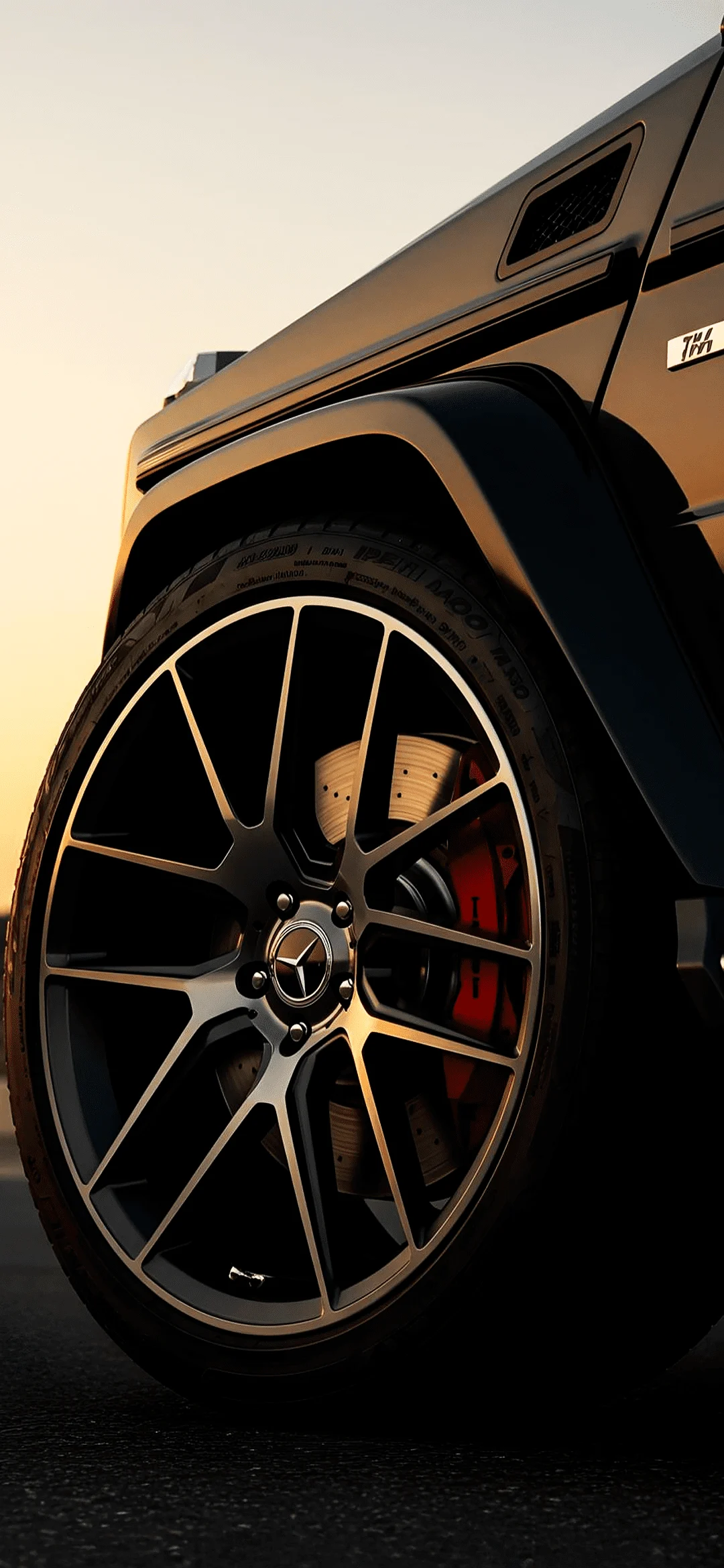 Mercedes Gelendvagen wheel