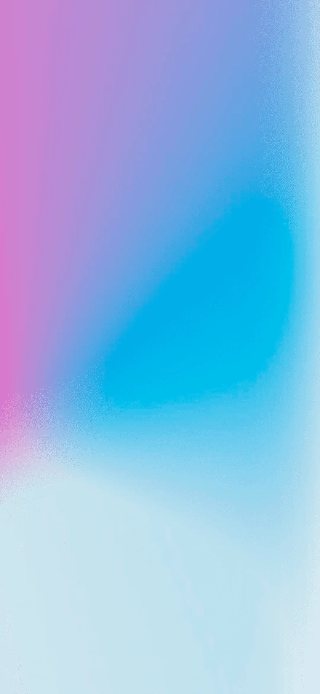 Soft pink, blue, and white gradient flowing seamlessly as a modern abstract background