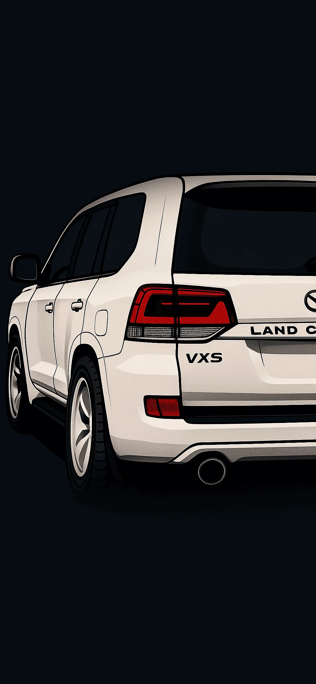 White land cruiser wallpaper hd – iconic suv adventure art background