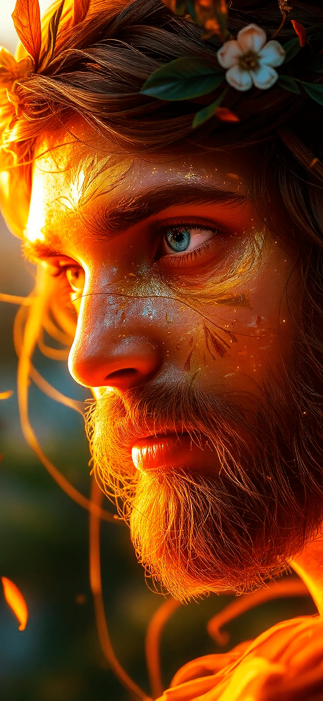Portrait greek god wallpaper
