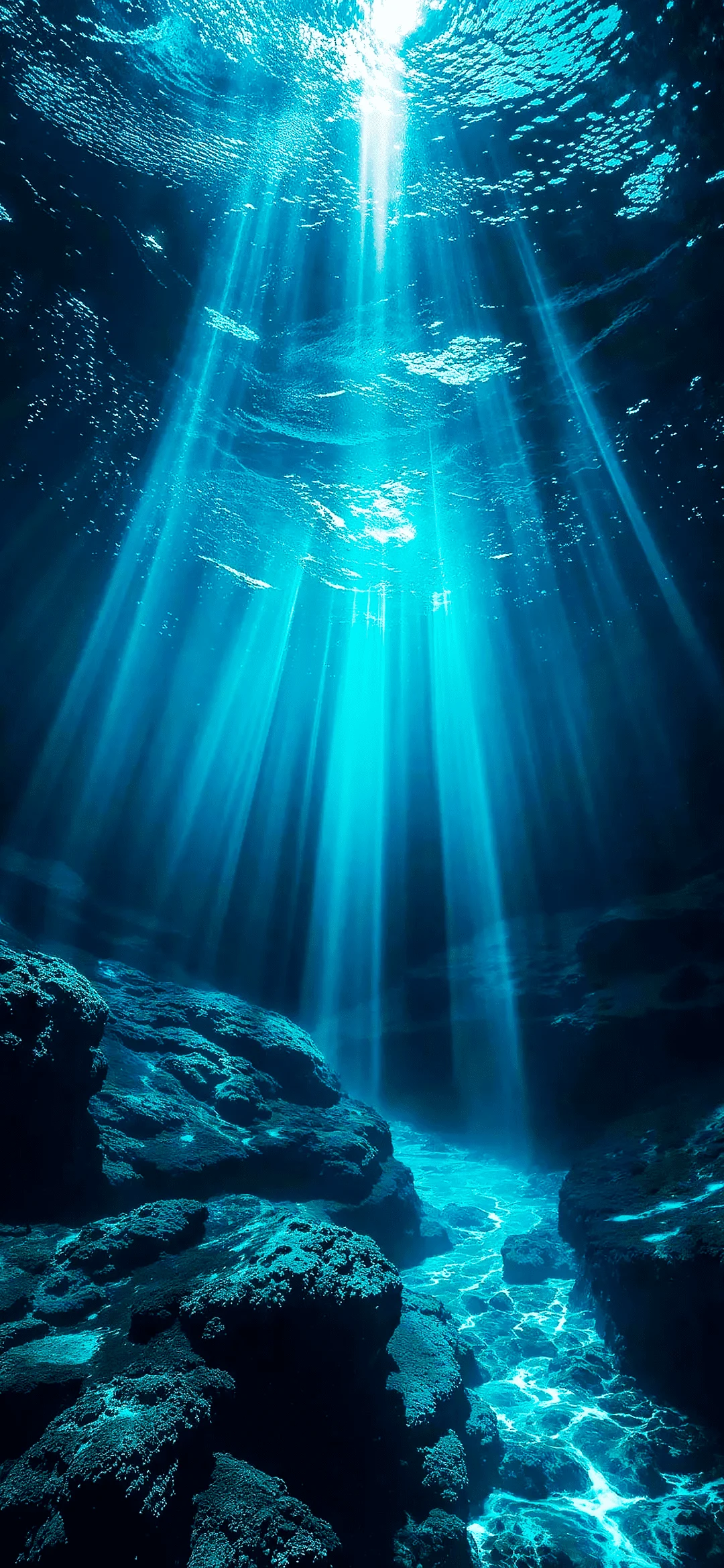 Free wallpaper Underwater for iphone