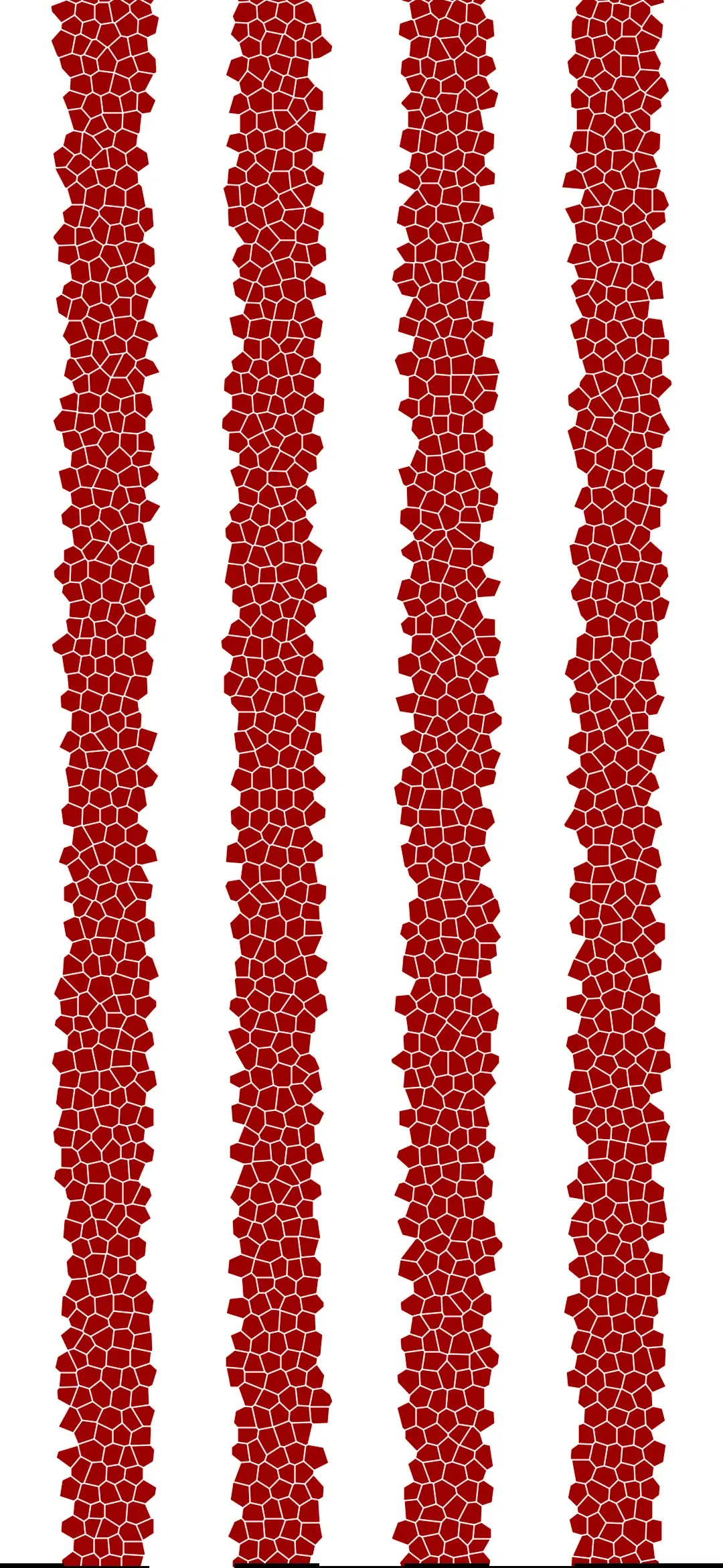 Stained glass style wallpaper