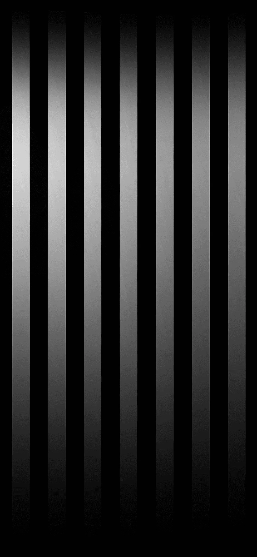 Vertical white line on black background
