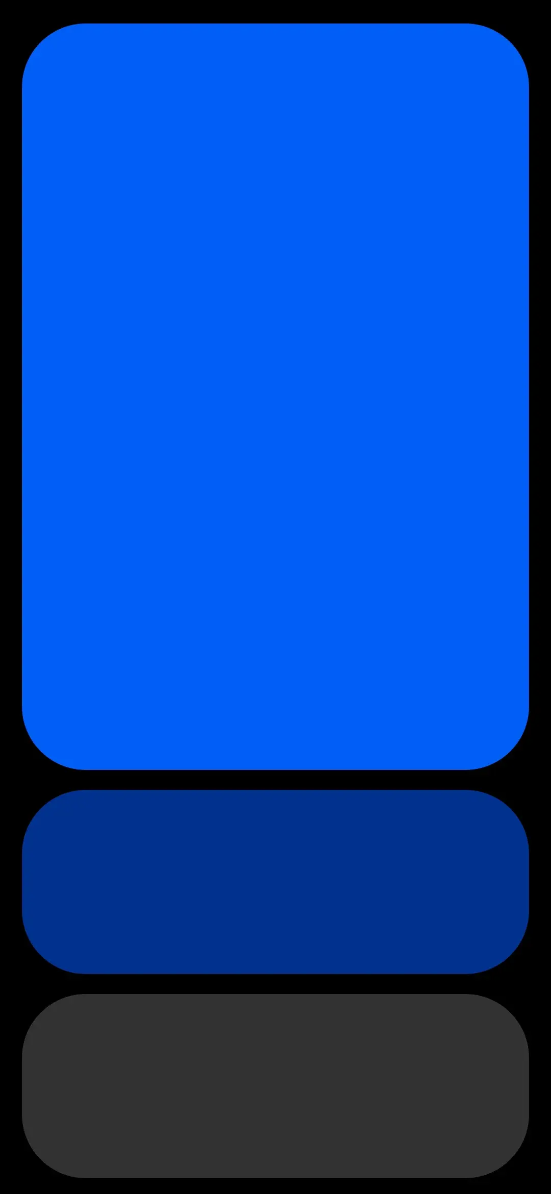 Blue and Grey Minimalist Blocks Wallpaper