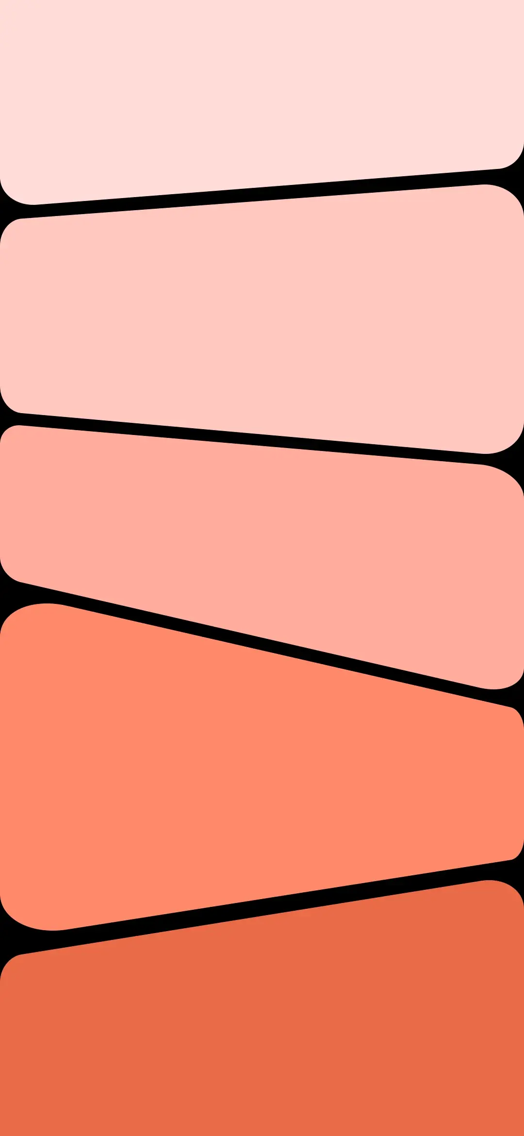 Pink and Coral Gradient Blocks Wallpaper