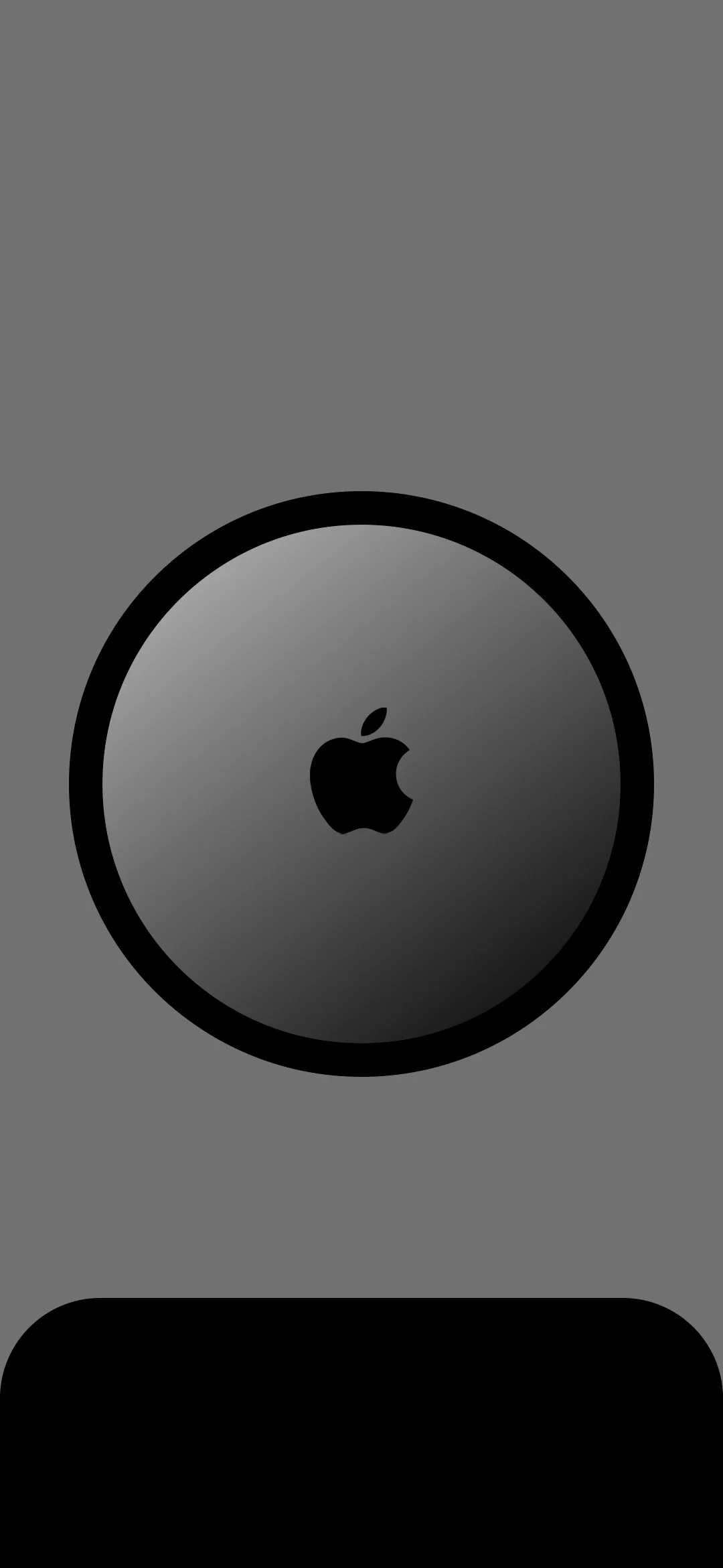 4K Apple logo grey wallpaper hd 2340x1080