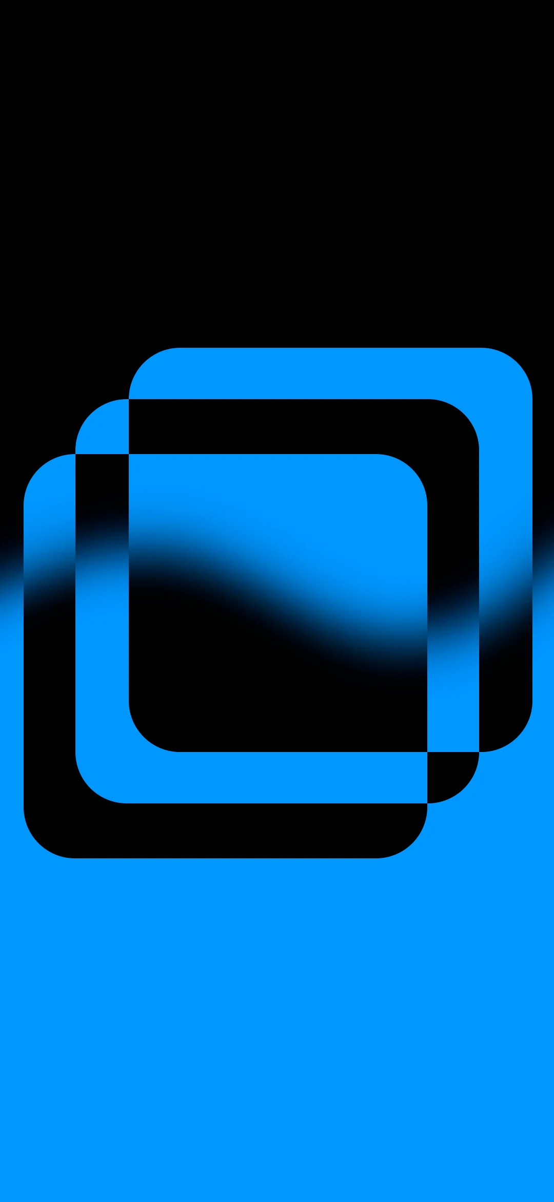 4K Blue squaries wallpaper 2026 HD 2340x1080