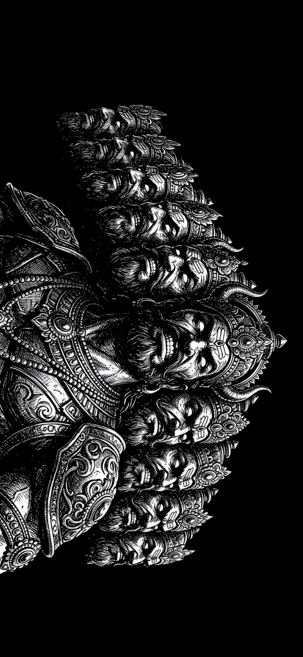 Lord Ravana vertical wallpaper 2026