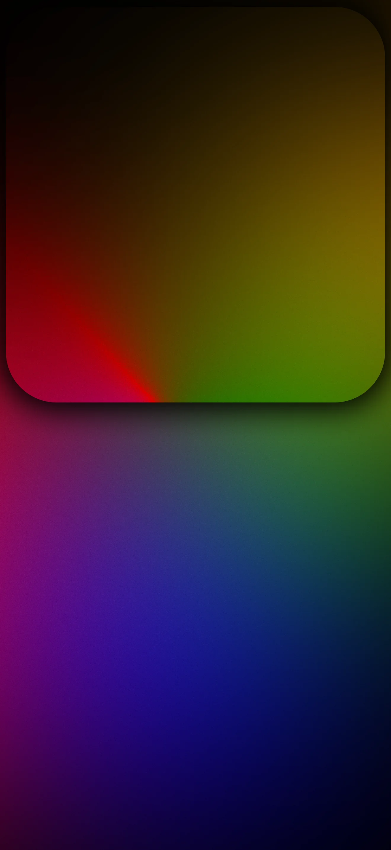 4K Dark Rainbow Gradient Wallpaper – Full Spectrum Color Block HD for iPhone & Android 2340x1080