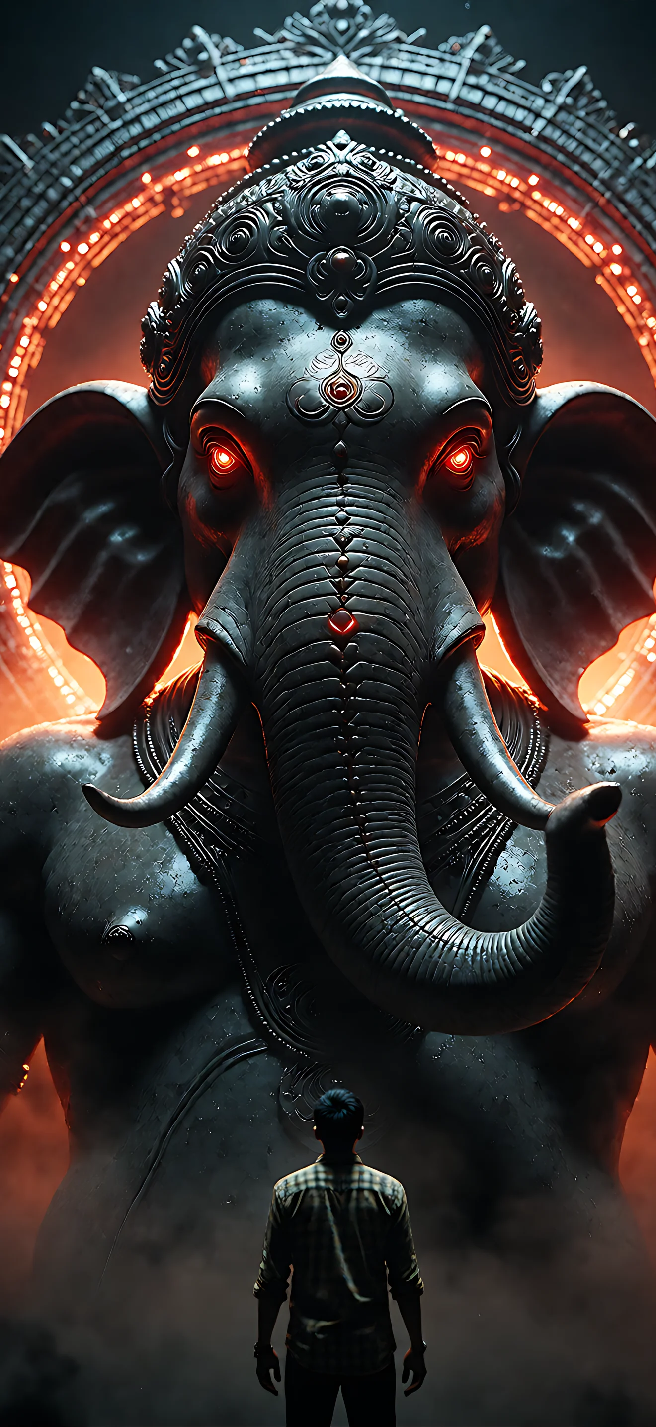 4K Ganesh Ji Wallpaper HD & 4K Hindu God Background 2340x1080