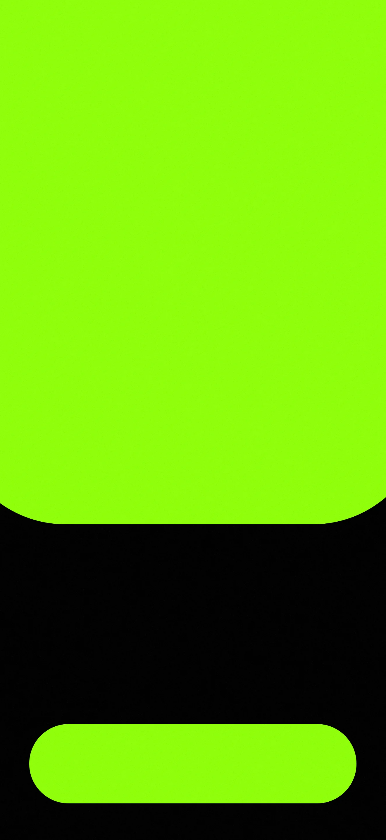 4K Neon Green Minimal Wallpaper Phone 2340x1080